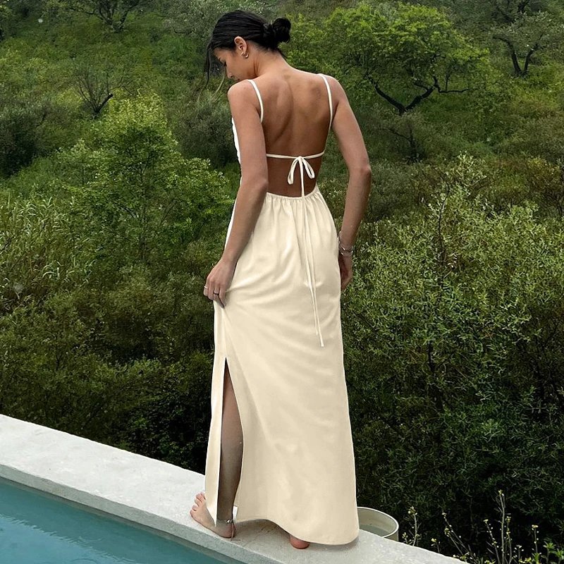 Chic Backless Summer Dress