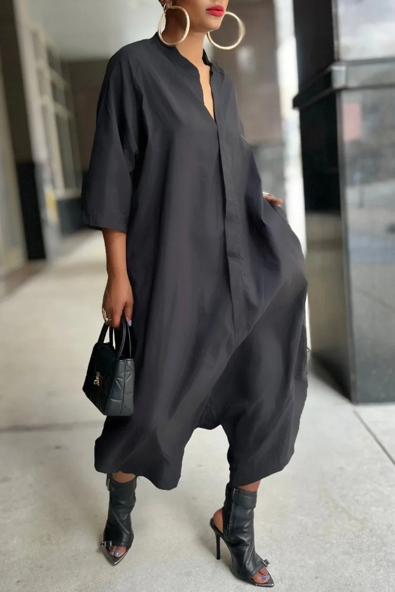 Plus Size Casual Jumpsuit for Women