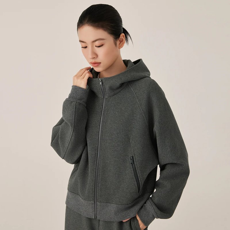 Women's Hooded Zip-Up Jacket