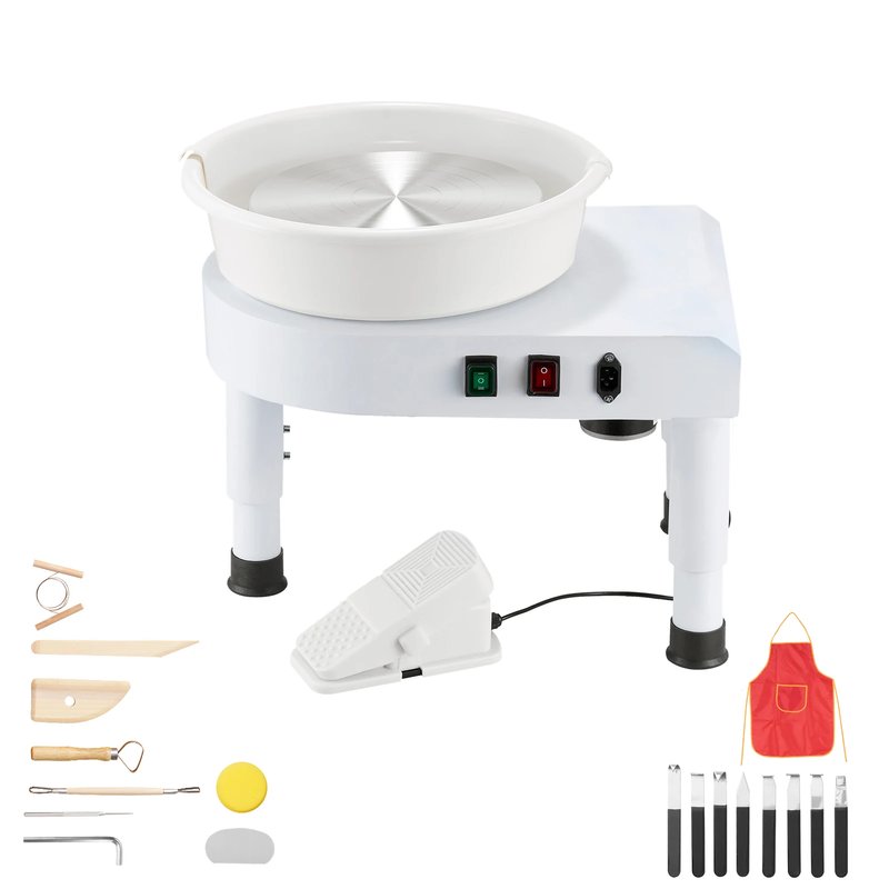 Adjustable Pottery Wheel Machine