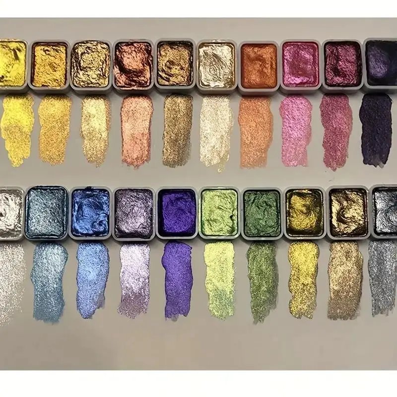 20-Color Portable Watercolor Set