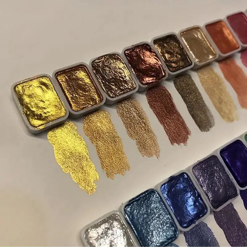 20-Color Portable Watercolor Set