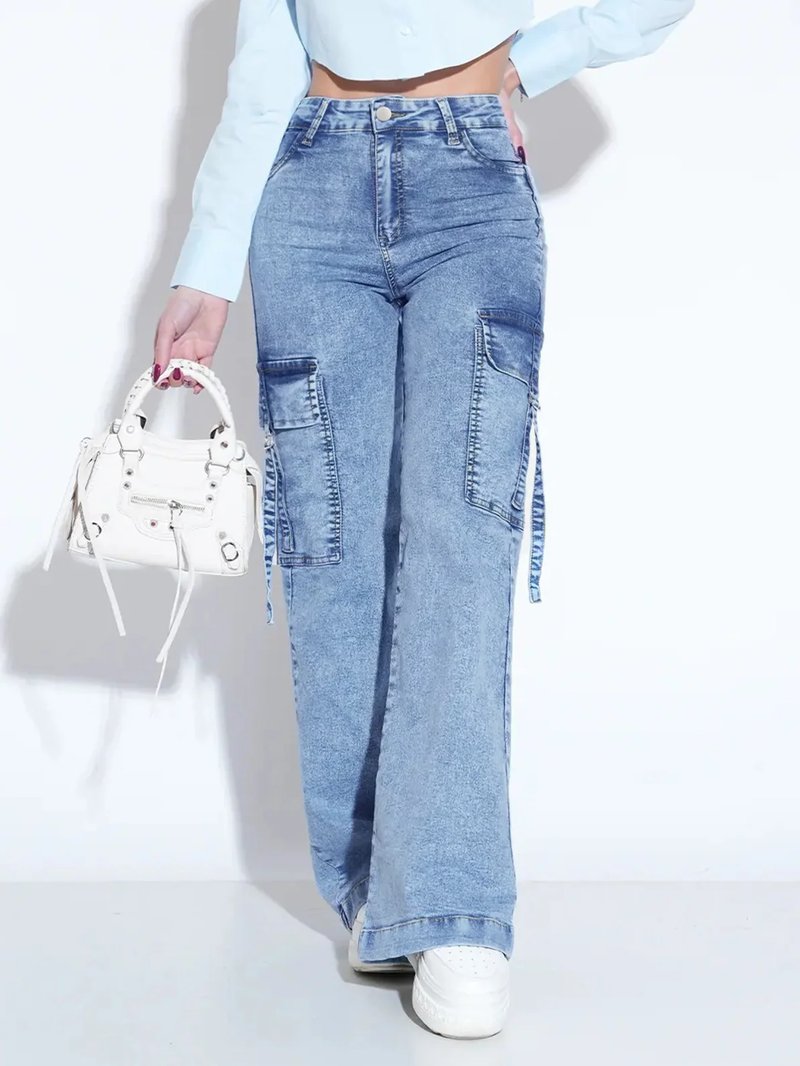 Stylish Utility Denim Jeans