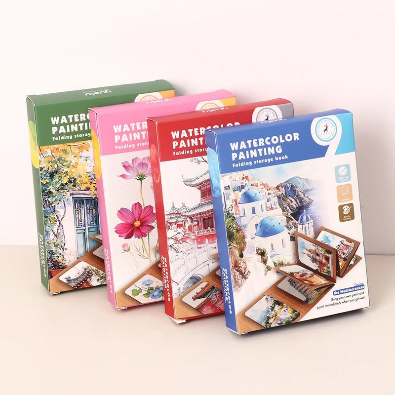 Compact Watercolor Art Kit