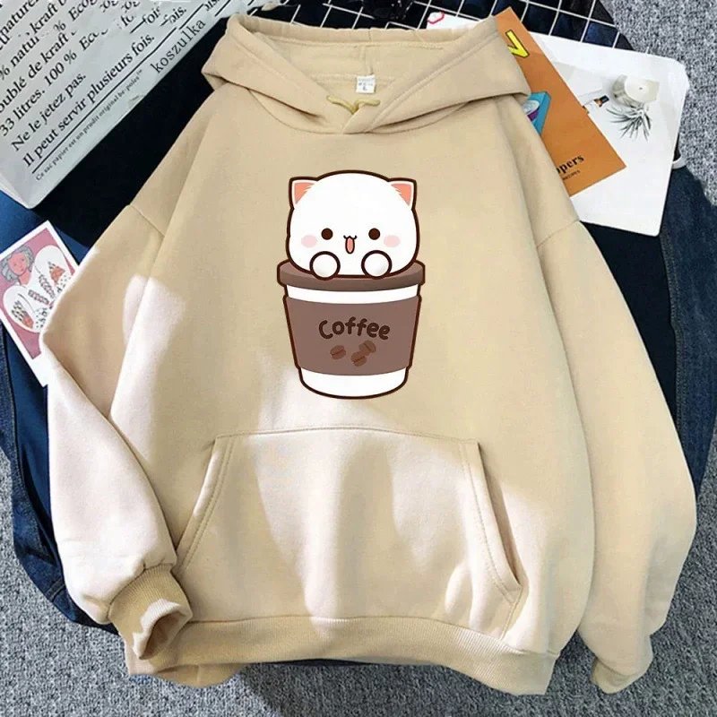 Kawaii Cat Hoodie for Women