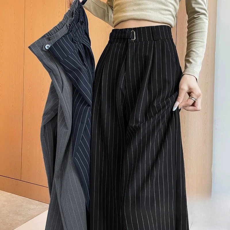 Chic Vintage Wide Leg Trousers