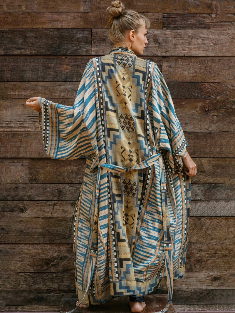 Bamboo Rayon Summer Kimono Cardigan