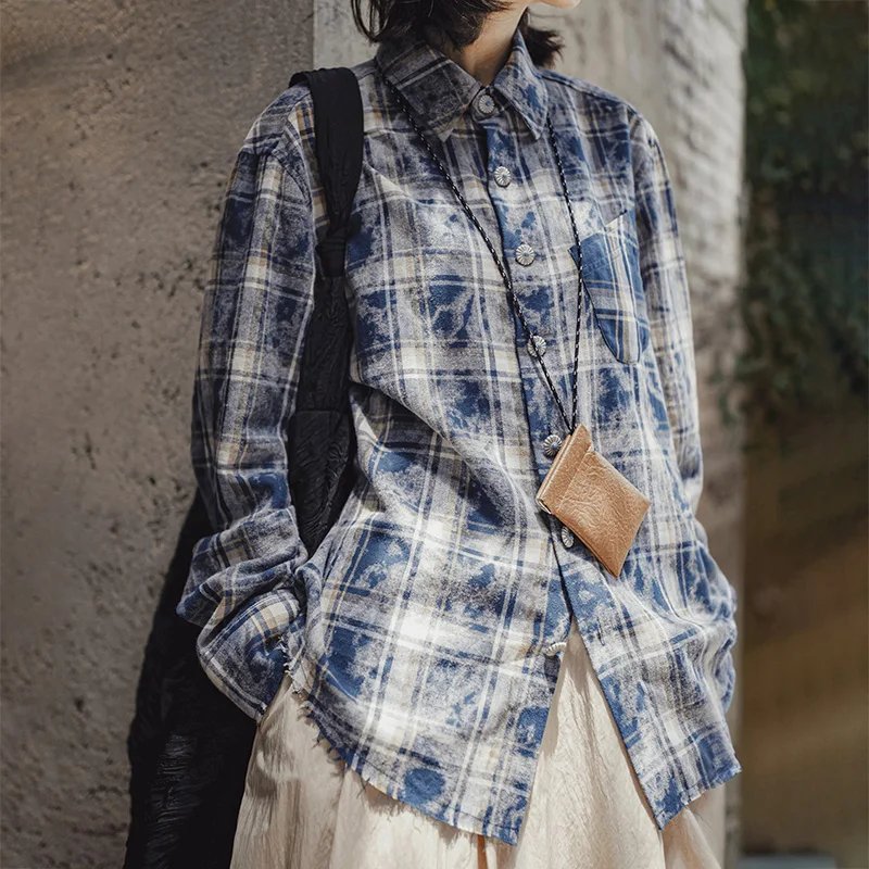 Chic Women's Flannel Shirt