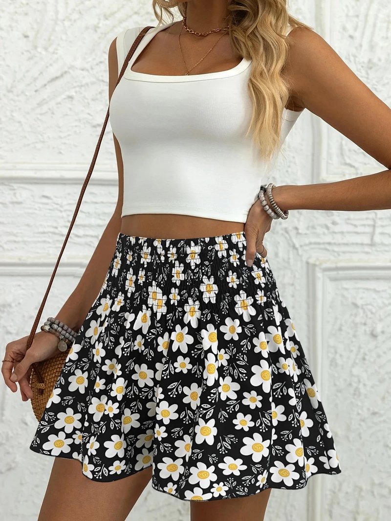 Summer Floral Skirts & Shorts