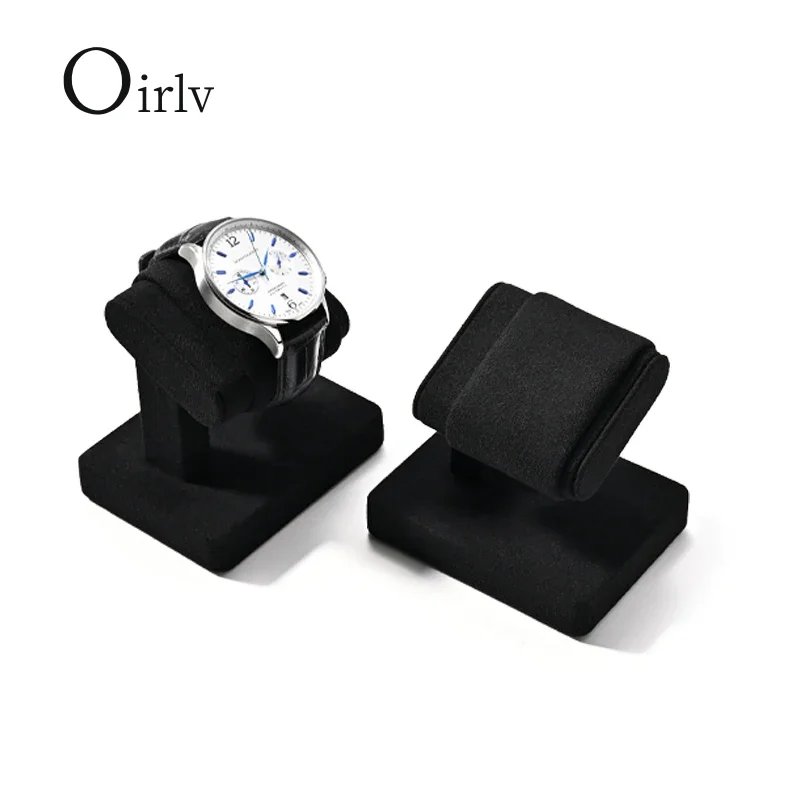 Elegant Velvet Watch Display Stand