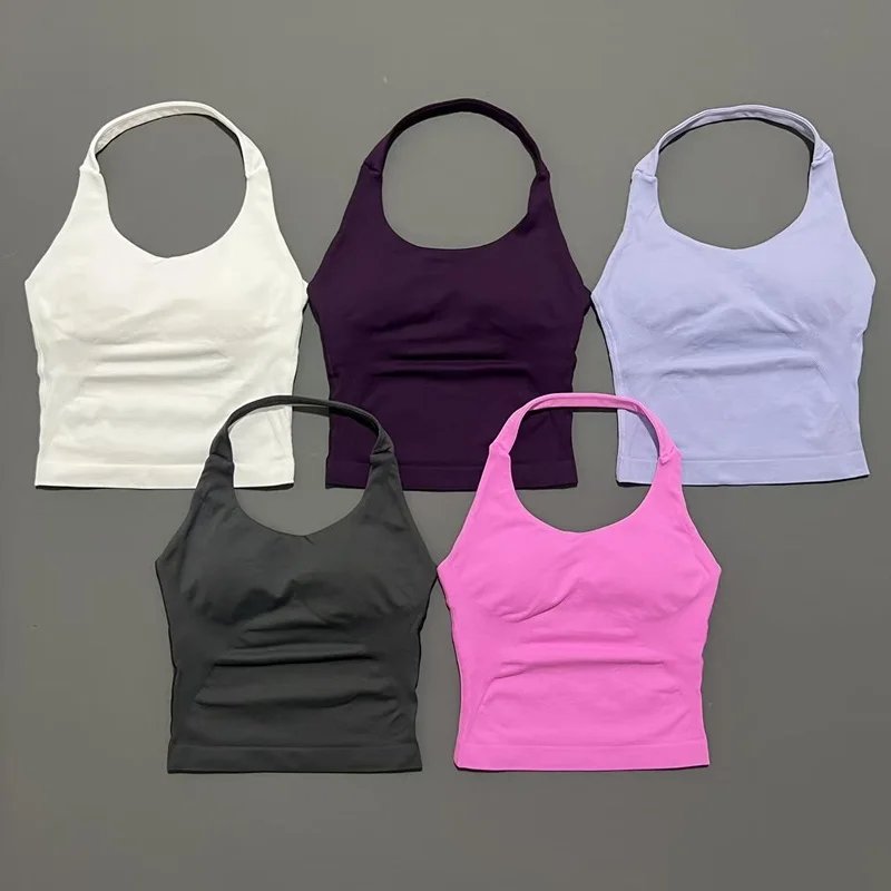 Seamless Strappy Yoga Tank Top