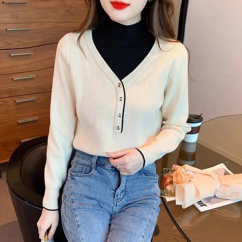 Elegant Two-Piece Style Sweater