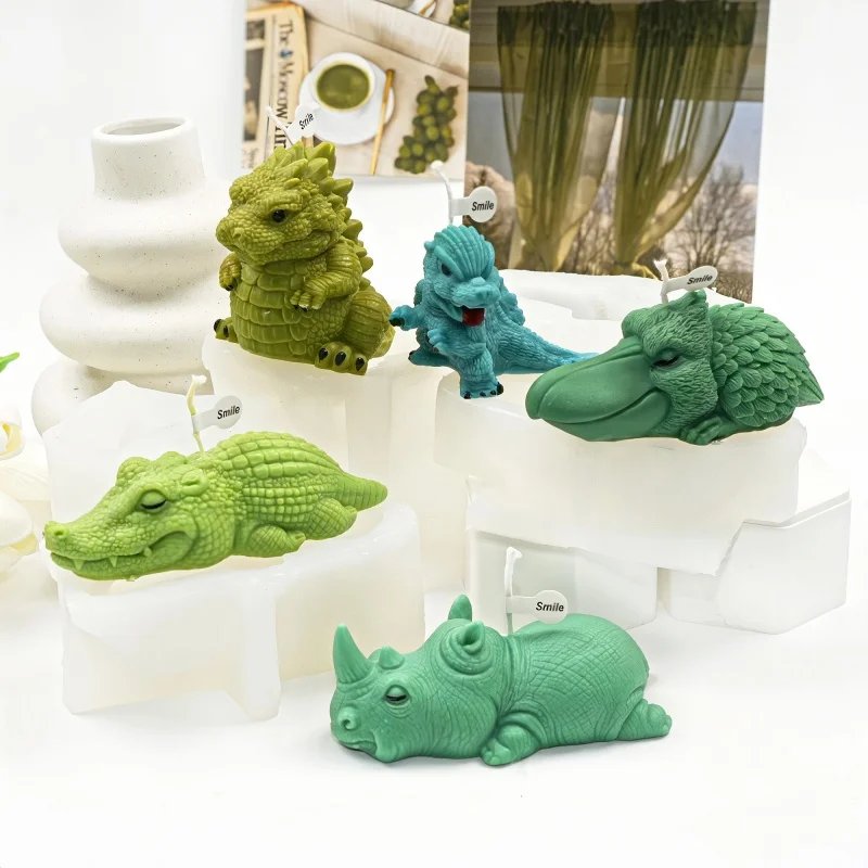 Crocodile & Dinosaur Silicone Mold