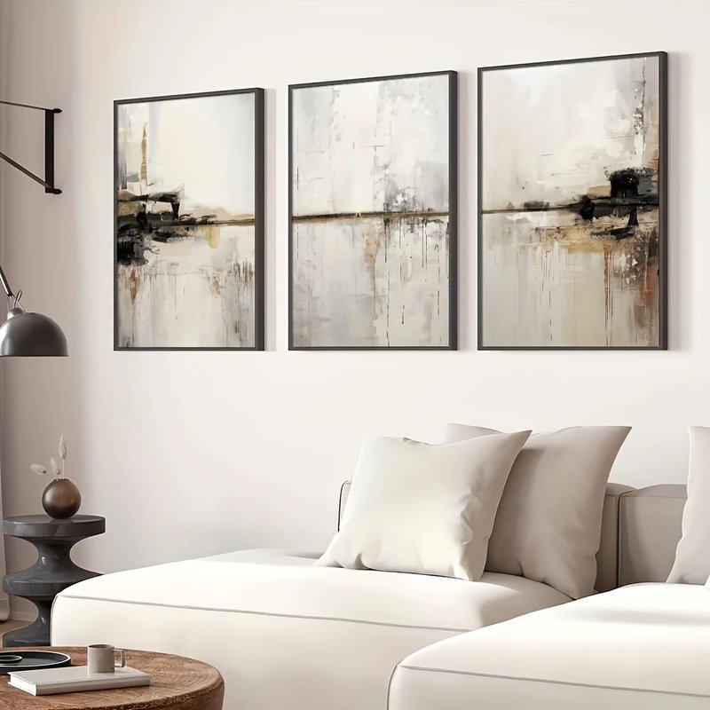 Abstract Geometric Canvas Art Set