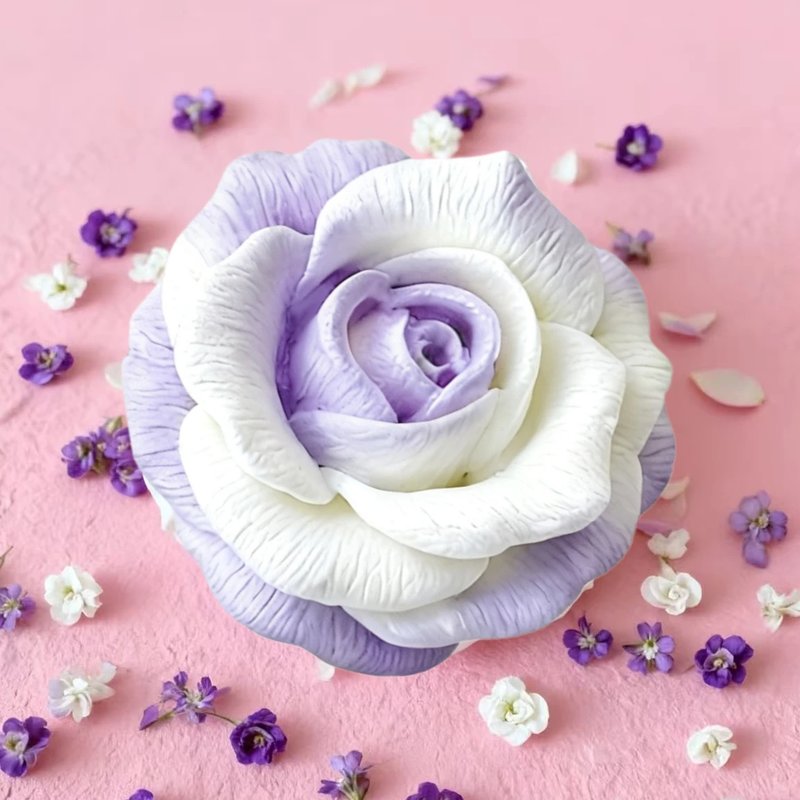 Elegant Rose Silicone Mold