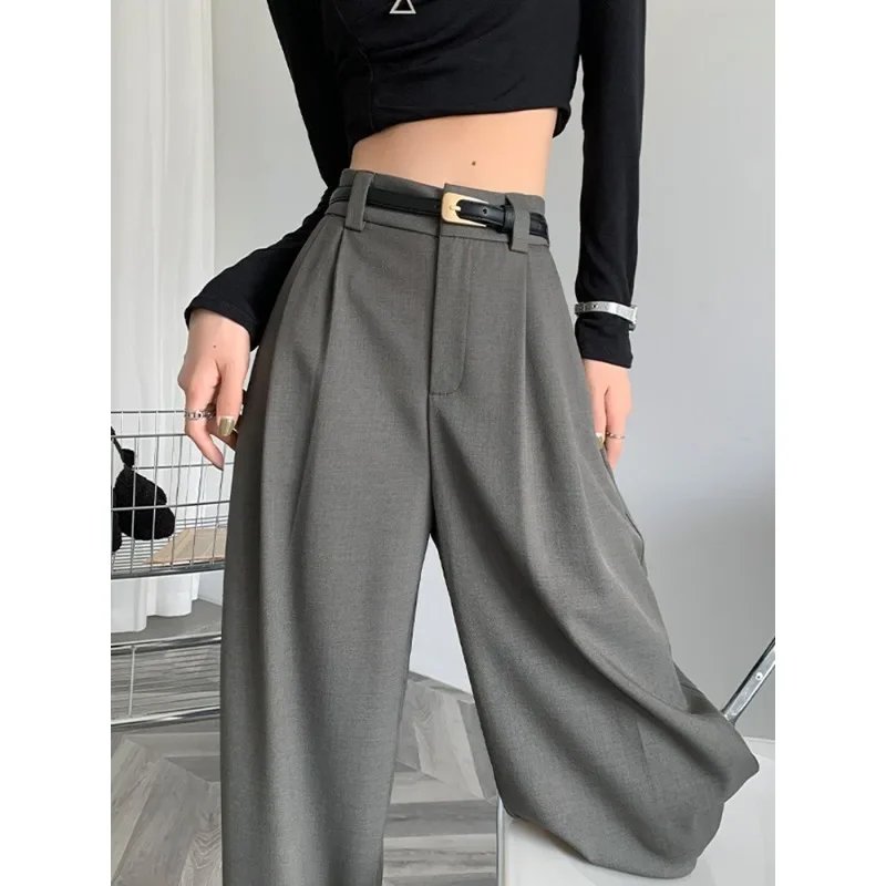 Elegant High-Waist Wide-Leg Pants