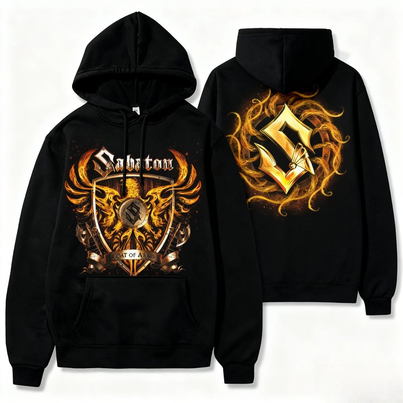 Vintage Rock Band Hoodies