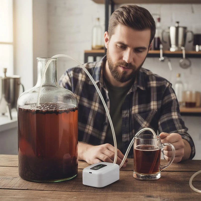 Leakproof Wine Transfer Pump