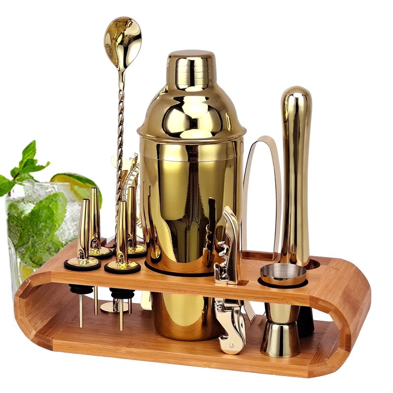 Stylish 12-Piece Bar Tool Set
