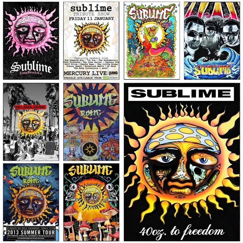 Sublime Classic Band Wall Art