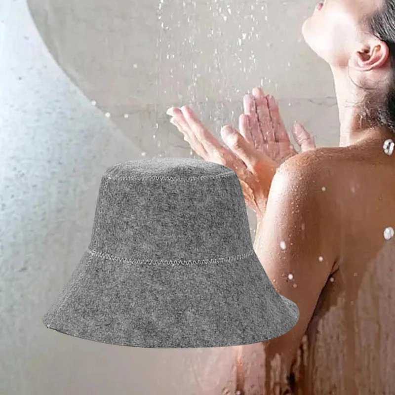 Felt Sauna Hat for Heat Protection