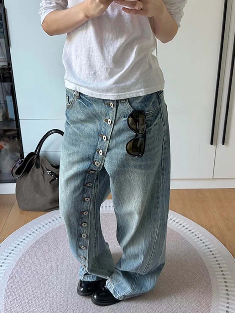 Vintage High Waist Denim Jeans