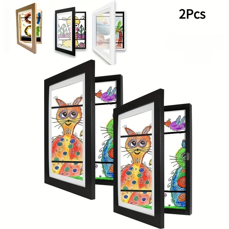 Magnetic Art Display Frames - 2 Pack