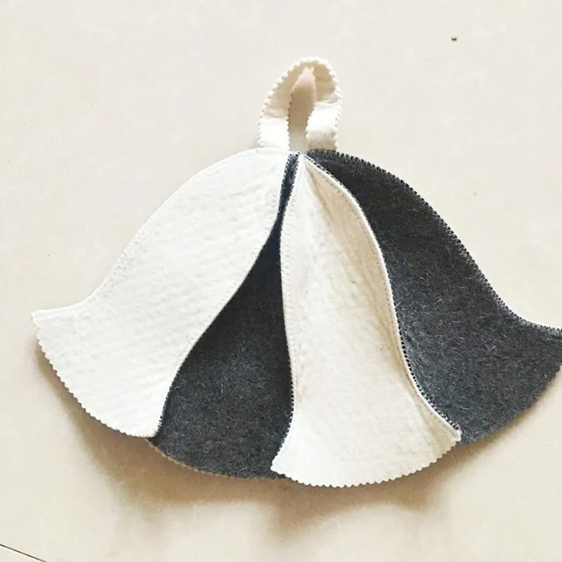 Felt Sauna Shower Cap