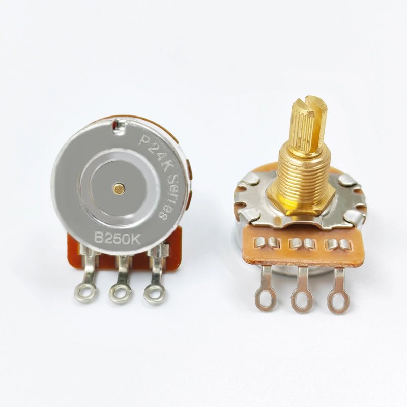 Brass Guitar Potentiometer Set