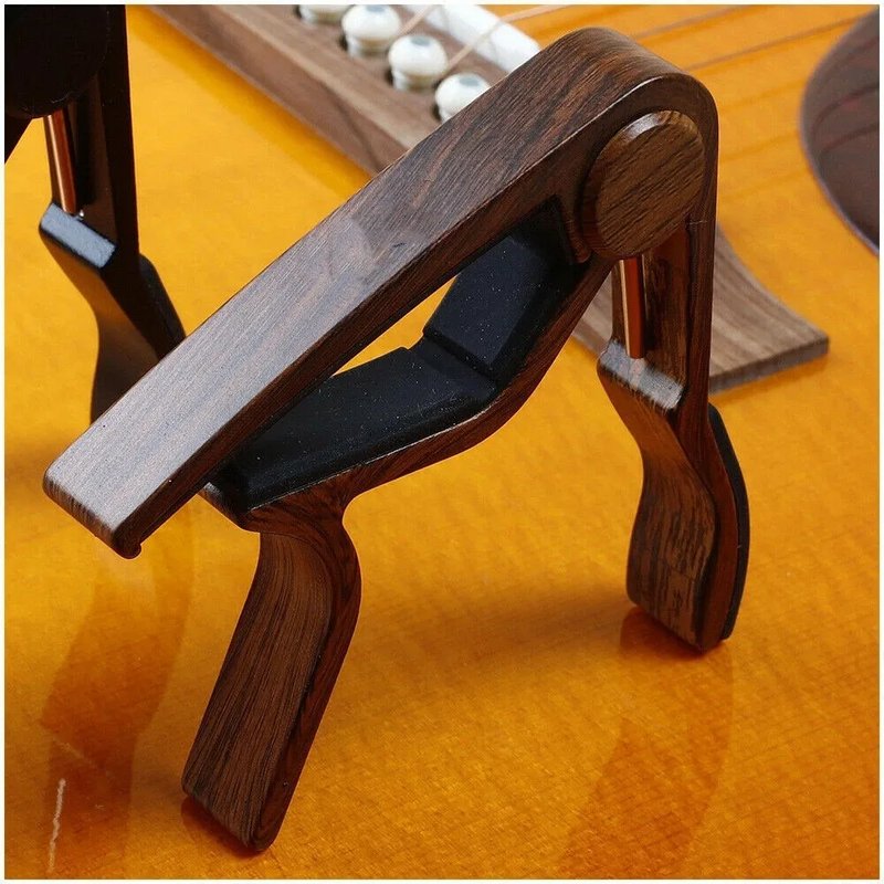 Universal Wooden Guitar Capo