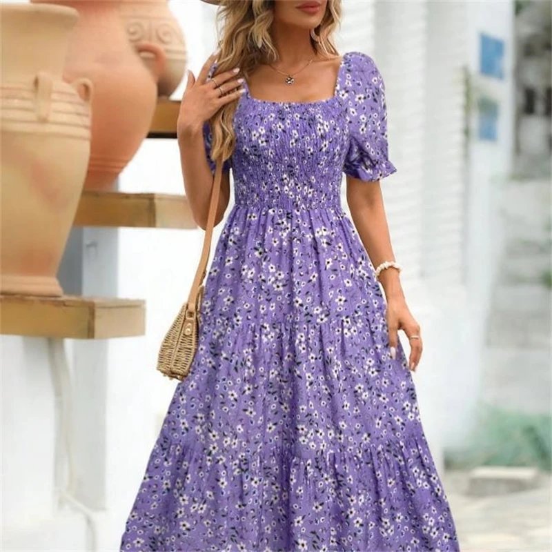 Floral Print Summer Dress