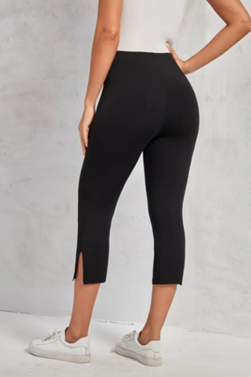 Chic Black High-Waisted Pants