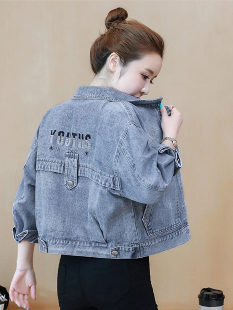 Korean Style Denim Jacket for Women