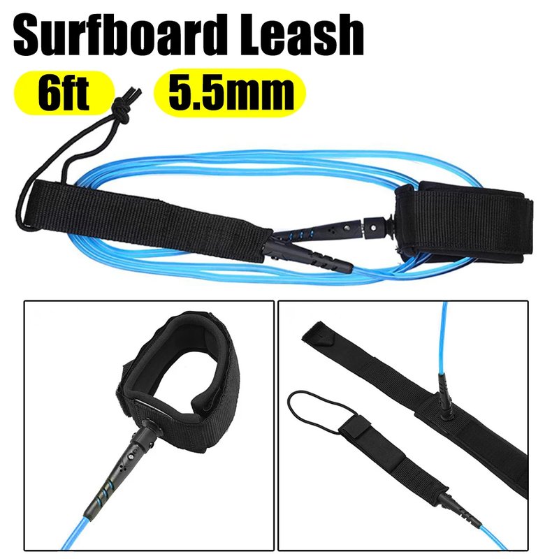 6ft TPU Surfboard Ankle Leash