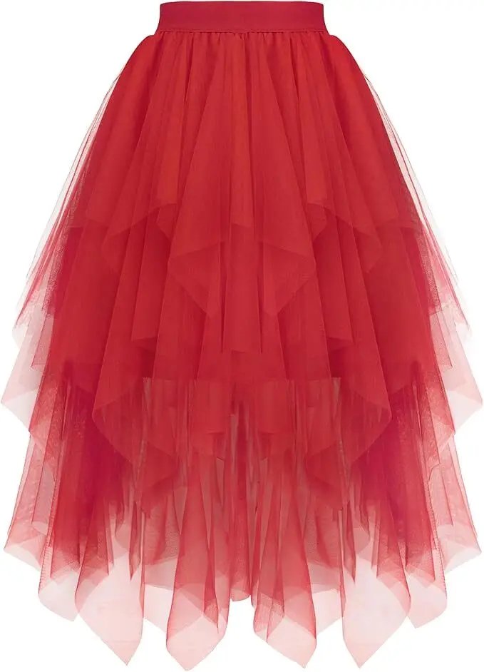 Fairy Tulle Midi Skirt