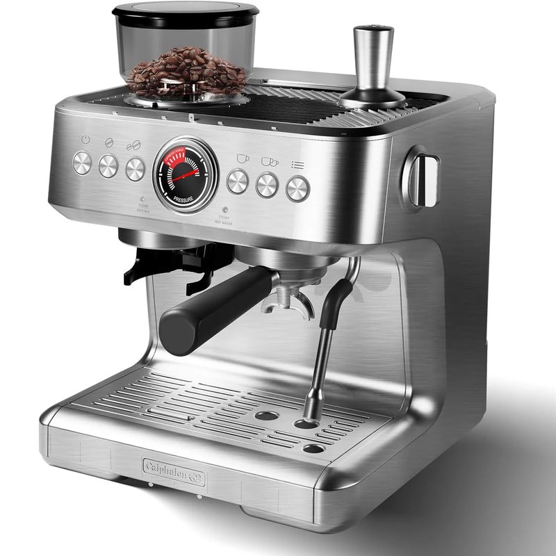 20 Bar Espresso Machine with Grinder