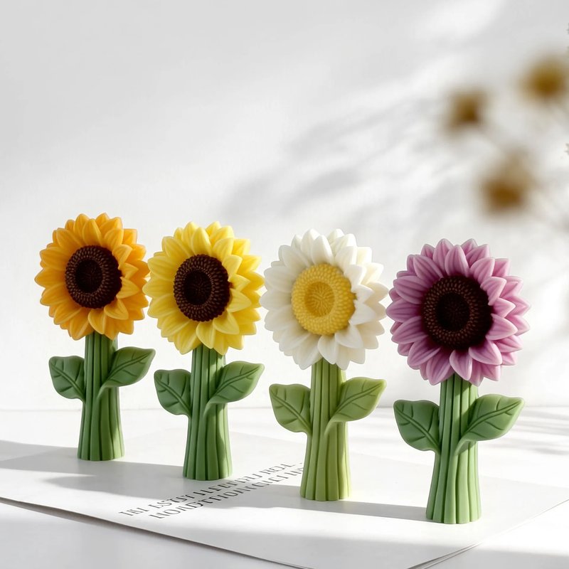 Sunflower Silicone Candle Mold