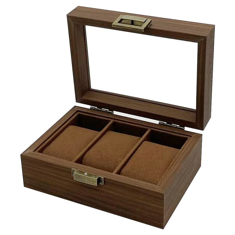 Elegant Wooden Watch Display Box