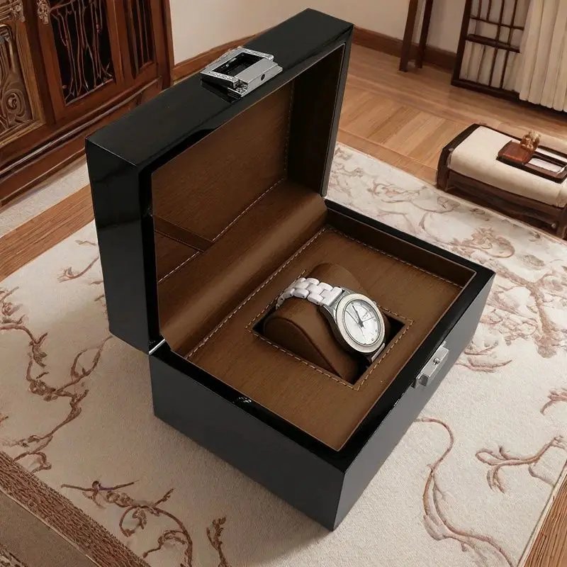 Elegant Solid Wood Watch Box