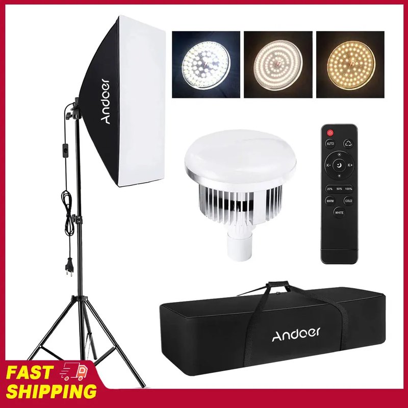 Andoer Softbox Lighting Kit