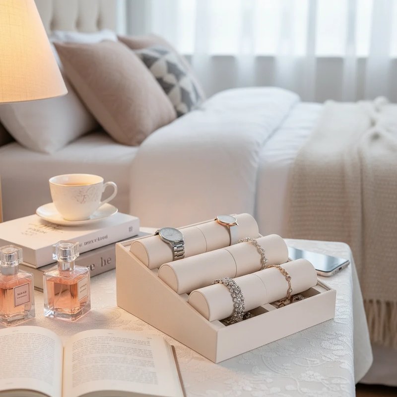 Elegant 3-Tier Jewelry Display Tray