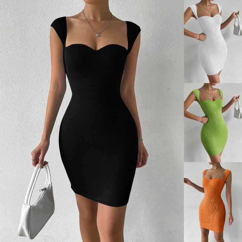 Chic Sleeveless Bodycon Mini Dress