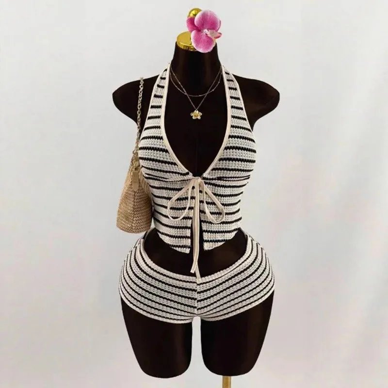 Chic Summer Beach Two-Piece Set