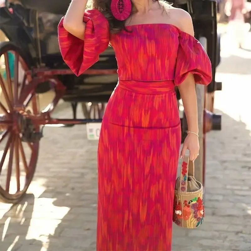 Chic Off-Shoulder Summer Set