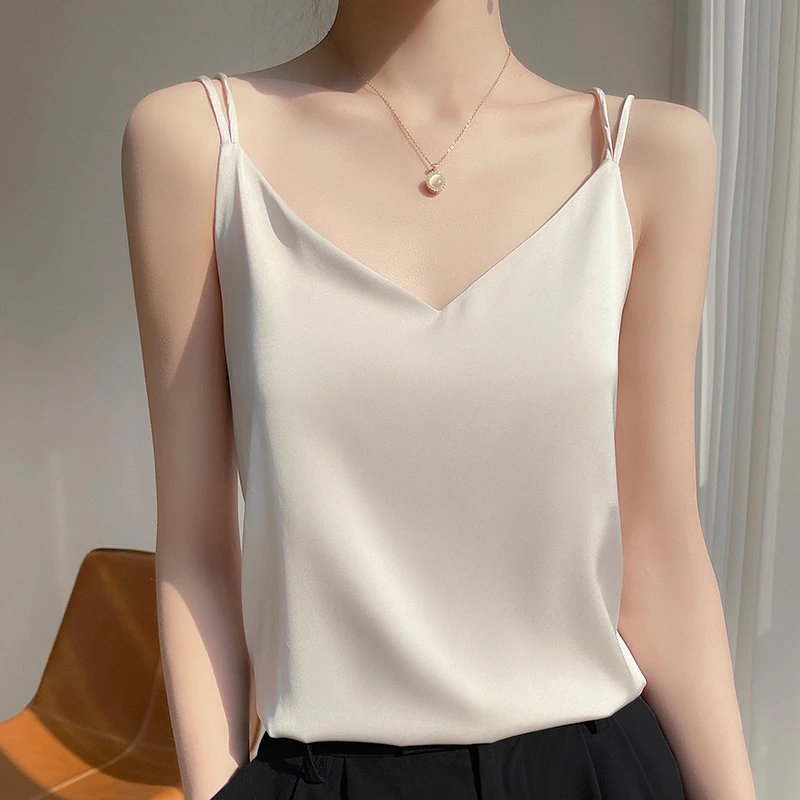 Elegant Satin Cami Top for Women