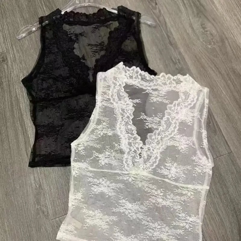 Floral Lace Crop Top