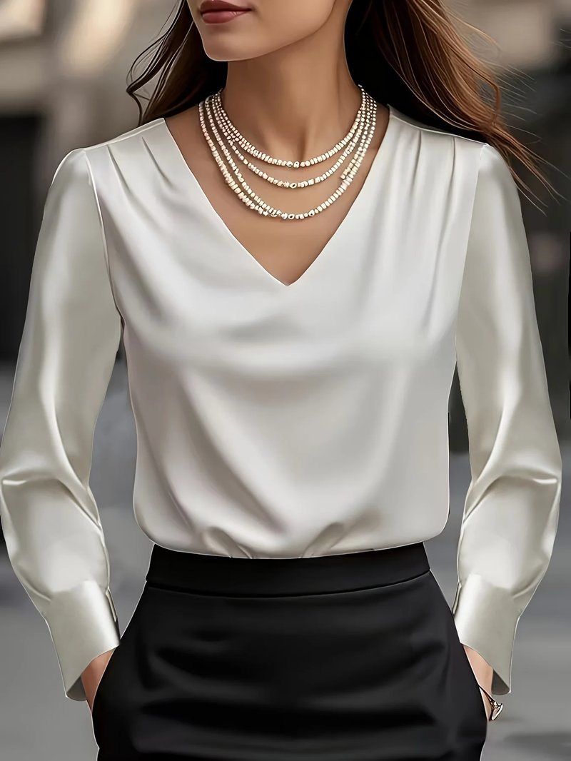 Elegant Satin Blouse for Every Occasion