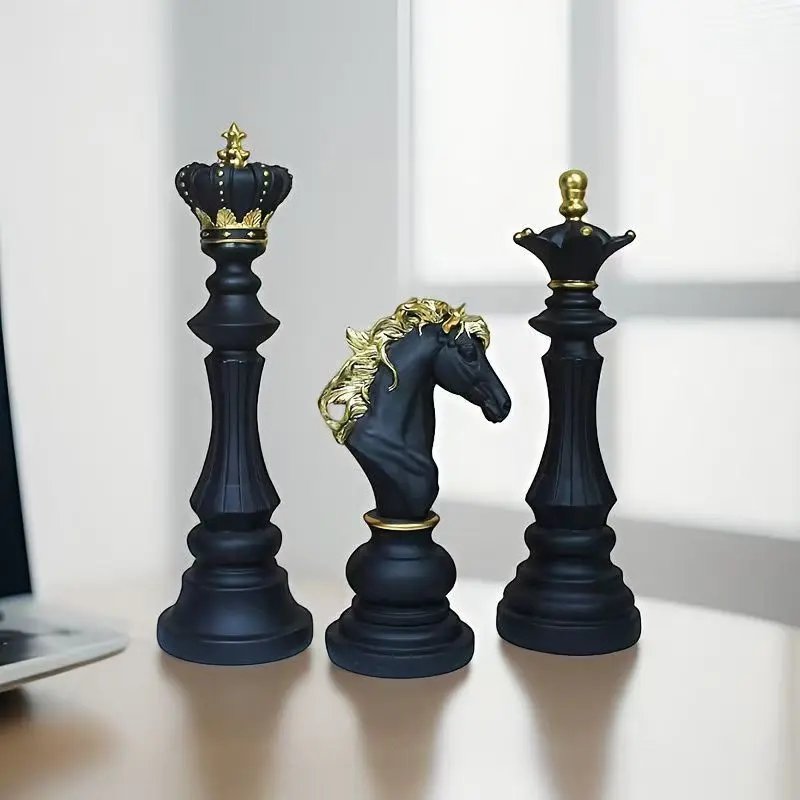 Elegant Chess Decor Set