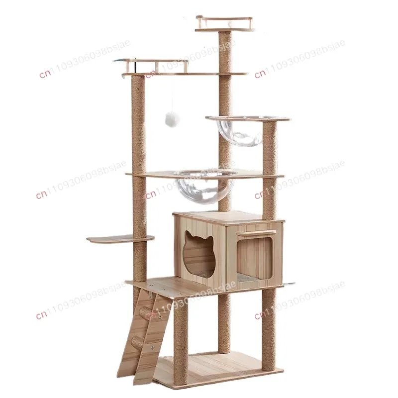 Stylish Multi-Level Cat Tree Condo