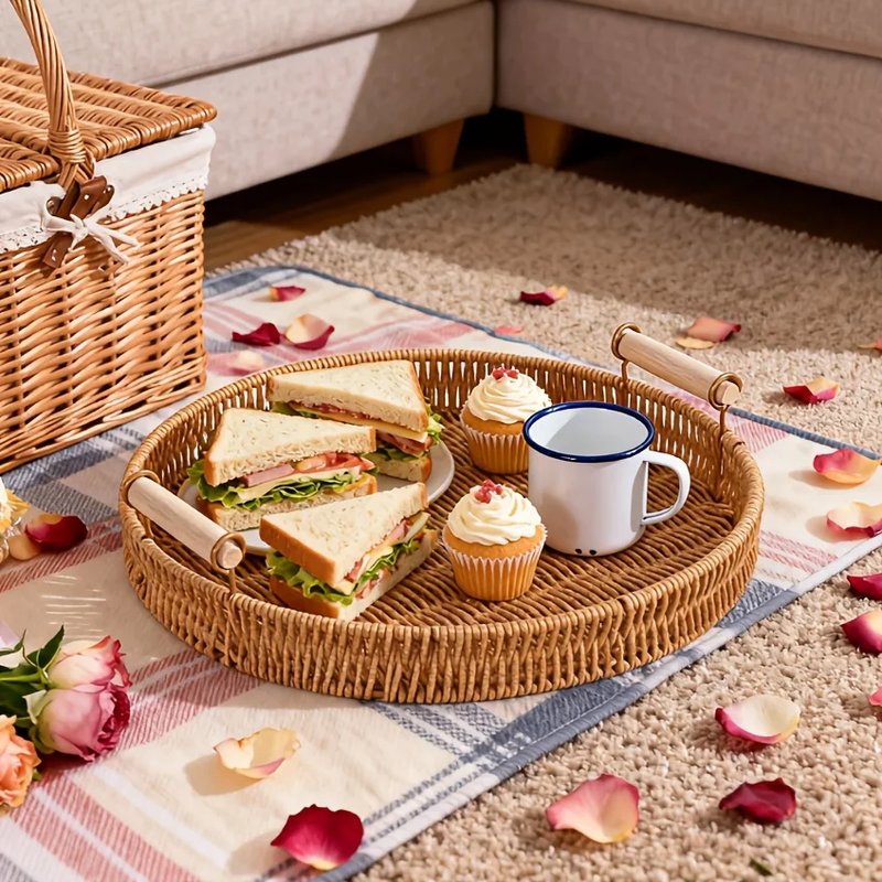 Stylish Rattan Picnic Set